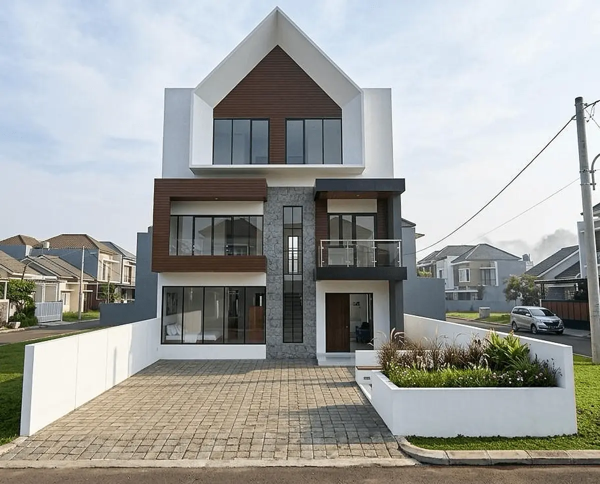 Pembangunan Rumah 3 Lantai - Foto 2